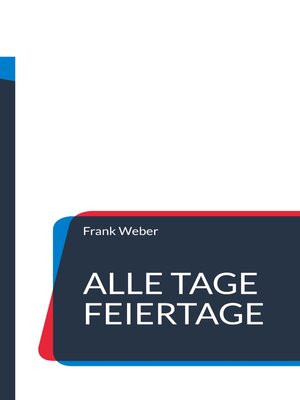 cover image of Alle Tage Feiertage